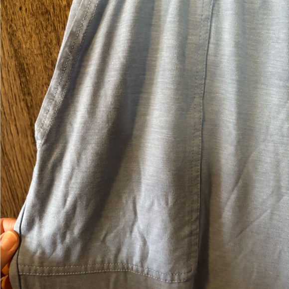 Fabletics RestoreKnit Tapered Pant in Faded Denim, size large - Picture 9 of 10